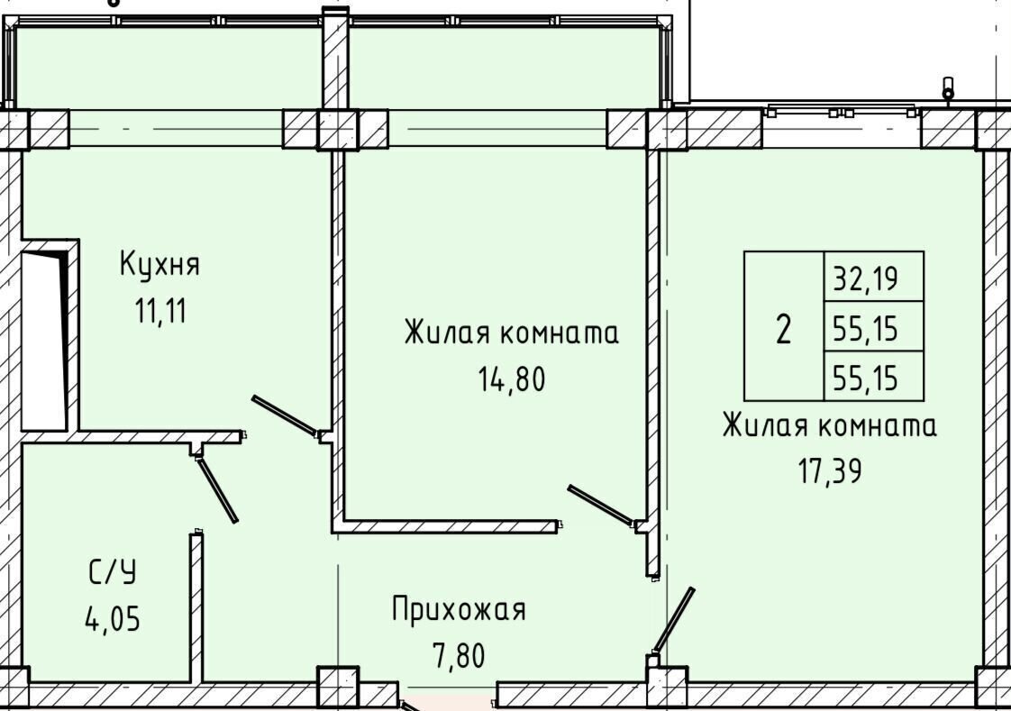 квартира г Нальчик Горная ул Атажукина 10б Дом по ул. Атажукина, 10Б фото 2