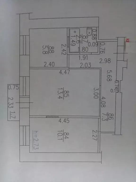 квартира г Киров ул Ленина 98 фото 19