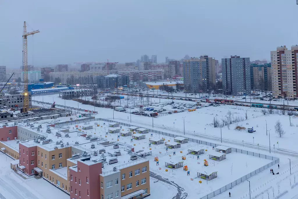 квартира г Санкт-Петербург ул Морской Пехоты 26к/2 Ленинградская область фото 36