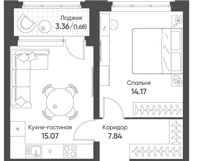 квартира г Екатеринбург Ботаническая Солнечный жилрайон фото 1