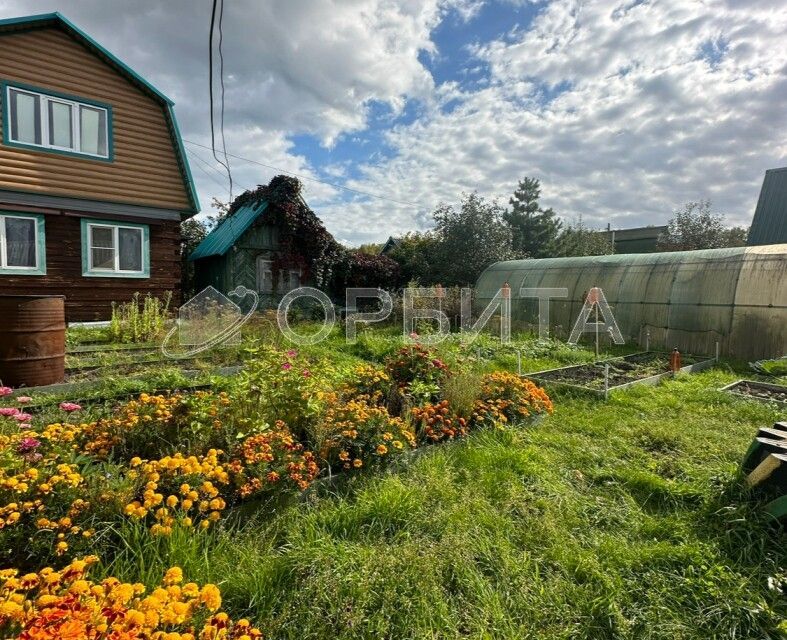 дом р-н Тюменский снт Труд и отдых ул Рябиновая 6 фото 2