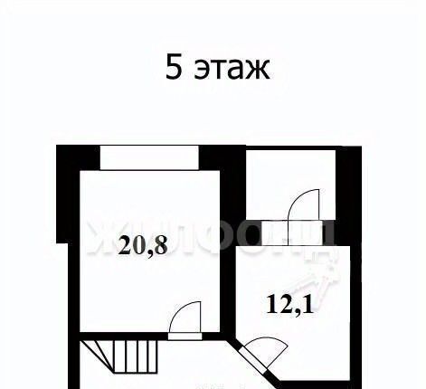 квартира г Новосибирск Речной вокзал ул Зеленая Горка 11/1 фото 32