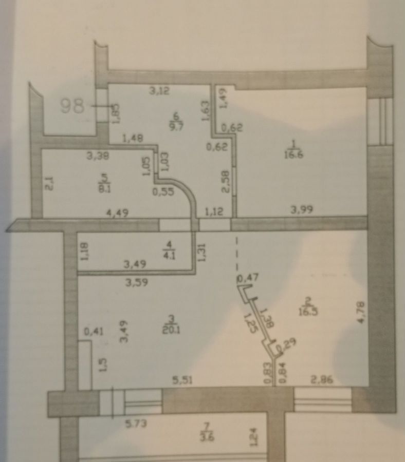 квартира г Казань р-н Советский Суконная слобода ул Аделя Кутуя 44 фото 14