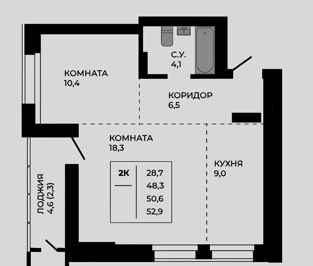 квартира г Барнаул р-н Индустриальный тракт Павловский ЖК «Павлов» з/у 251б фото 2