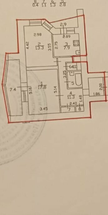 квартира г Санкт-Петербург метро Проспект Большевиков пр-кт Солидарности 10к/2 округ Оккервиль фото 10