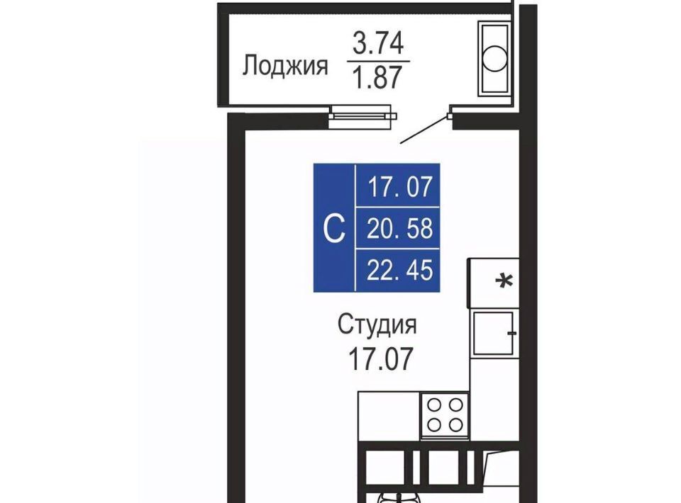 квартира г Евпатория пгт Заозерное ул Аллея Дружбы 2д фото 1