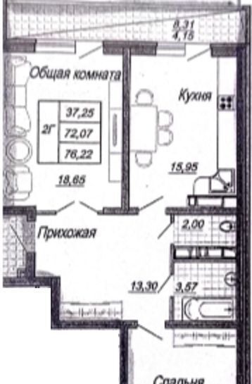 квартира г Краснодар р-н Западный ул Морская 43 фото 10