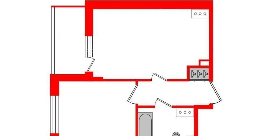 квартира г Санкт-Петербург р-н Красносельский пр-кт Будённого 19к/1 ЖК Солнечный округ Сосновая Поляна фото 12