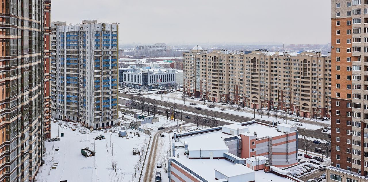 квартира г Санкт-Петербург метро Пионерская пр-кт Богатырский 2а ЖК «Приморский квартал» округ Комендантский аэродром фото 37