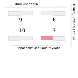 квартира г Санкт-Петербург метро Автово ул Маршала Казакова 21 фото 3