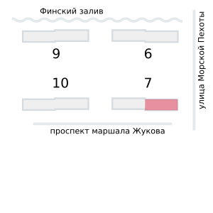 квартира г Санкт-Петербург метро Автово ул Маршала Казакова 21 фото 3