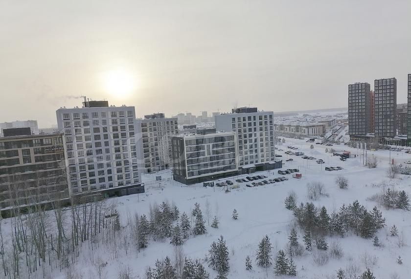 квартира р-н Тюменский д Дударева ул Сергея Джанбровского 7 Тюмень фото 13