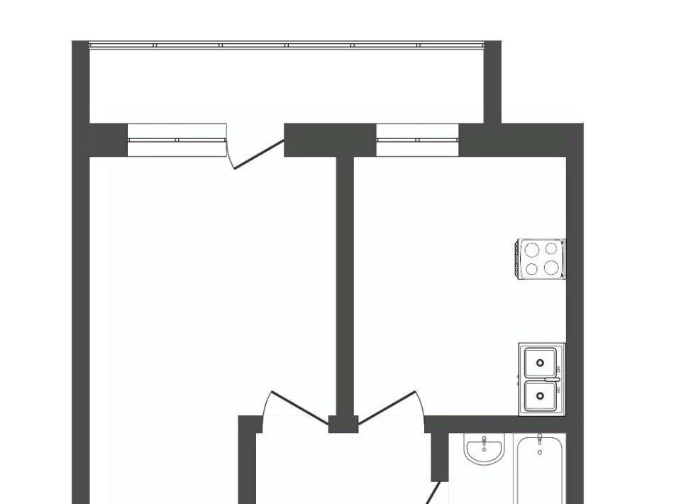 квартира г Тюмень р-н Центральный ул Холодильная 14 фото 2