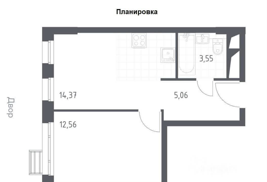 квартира г Москва метро Строгино ЖК «Спутник» к 15, Московская область, Красногорск фото 1