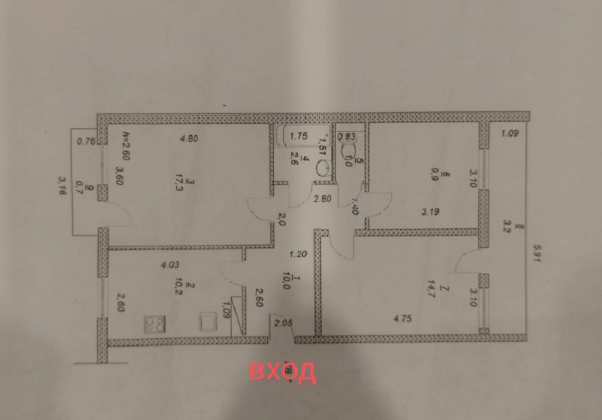 квартира г Энгельс ул Партизанская 1 Энгельсский район фото 1