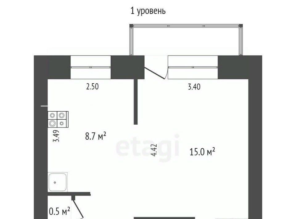 квартира г Якутск ул Ярославского 17 фото 8