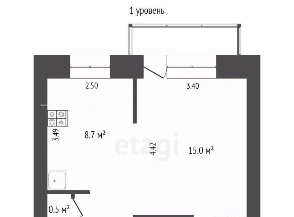 квартира г Якутск ул Ярославского 17 фото 10