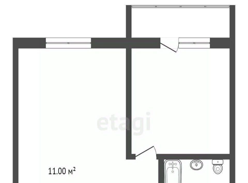 квартира г Клин ул Чайковского 105к/3 микрорайон «Новый Клин» фото 19