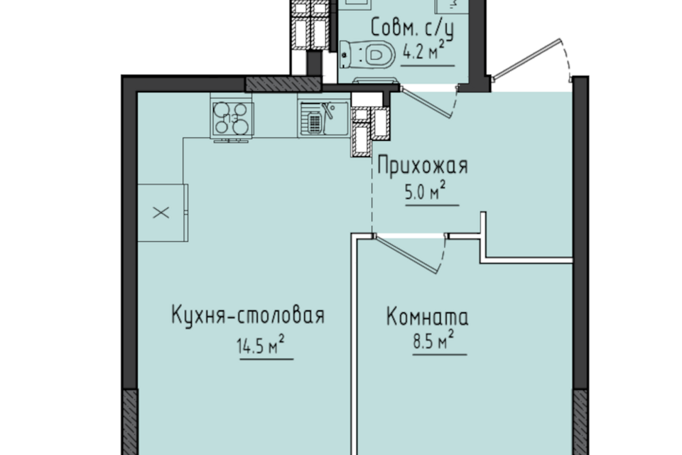 квартира р-н Завьяловский Жилой комплекс Город оружейников фото 1