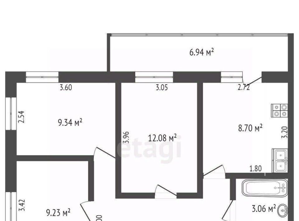 квартира г Сыктывкар ул Тентюковская 330 фото 1