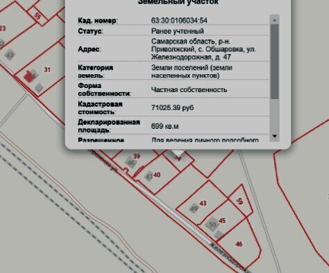 земля р-н Приволжский с Обшаровка ул Железнодорожная 47 сельское поселение Обшаровка фото 4