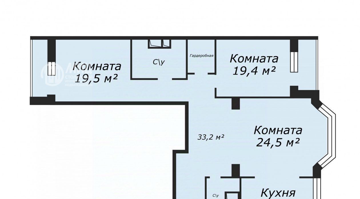 квартира г Москва метро Озерная ул Никулинская 5к/2 муниципальный округ Тропарёво-Никулино фото 2