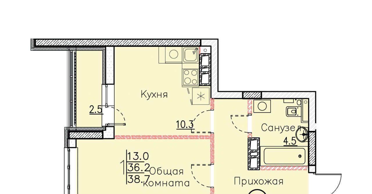 квартира г Энгельс р-н мкр Энгельс-9 фото 1