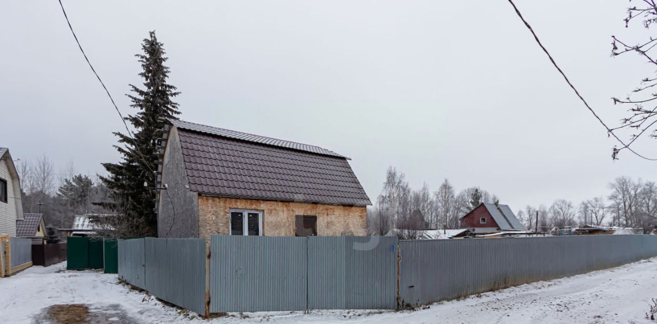 дом р-н Тюменский снт Сетка ул Лесная фото 4