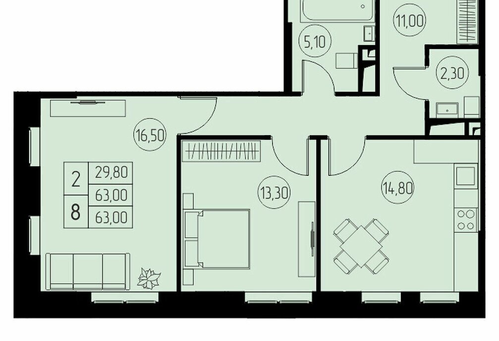 квартира г Пушкино микрорайон Инессы Арманд ЖК 31 квартал фото 1