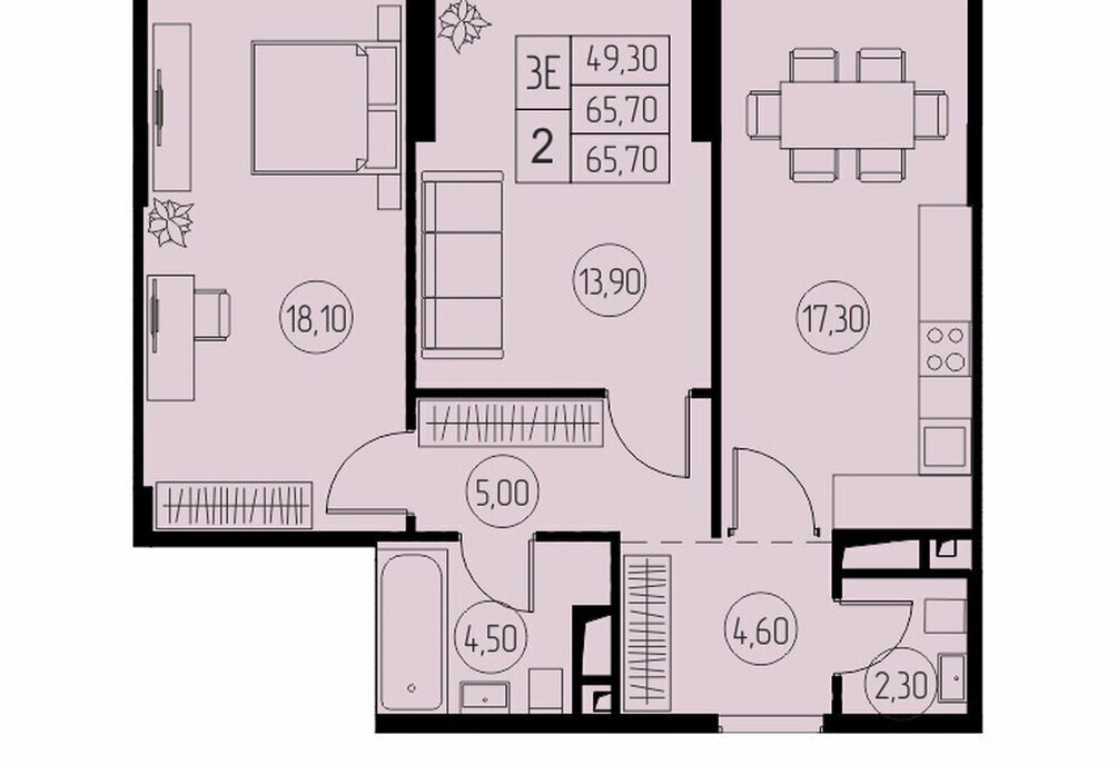 квартира г Пушкино микрорайон Инессы Арманд ЖК 31 квартал фото 1