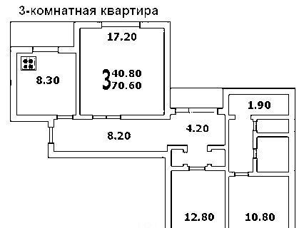 квартира г Москва метро Народное Ополчение пр-кт Маршала Жукова 19к/1 муниципальный округ Хорошёво-Мнёвники фото 2