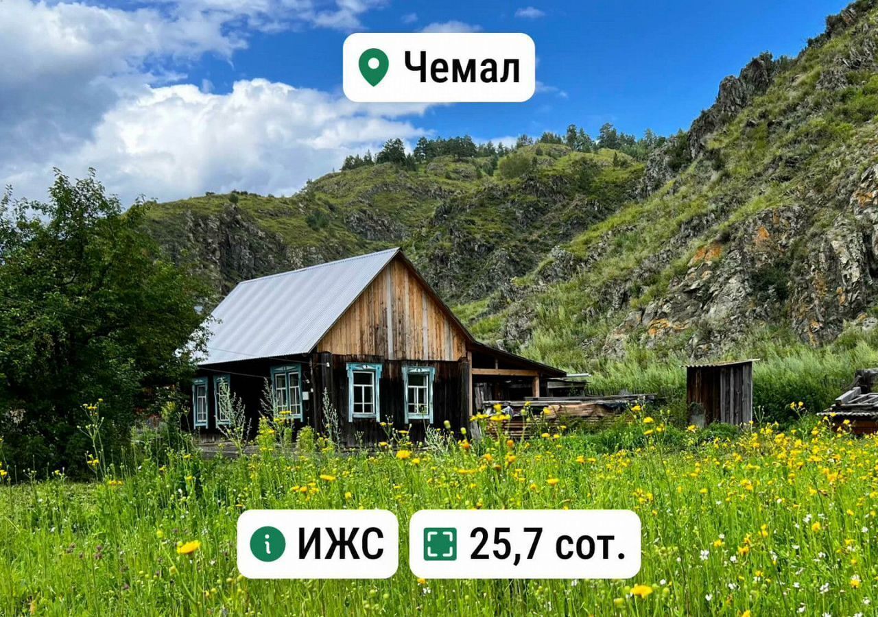 земля р-н Чемальский с Чемал ул Подгорная 15 Горно-Алтайск фото 1