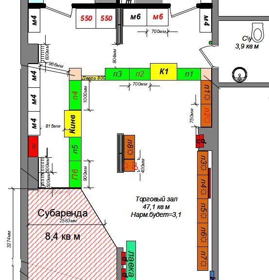 торговое помещение г Люберцы микрорайон Зенино ул Камова 5к/1 ЖК Самолет мкр, Некрасовка фото 2