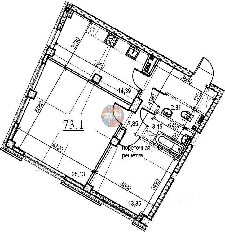 квартира г Санкт-Петербург ул Ремесленная ЖК Neva Residence Ленинградская область фото 1