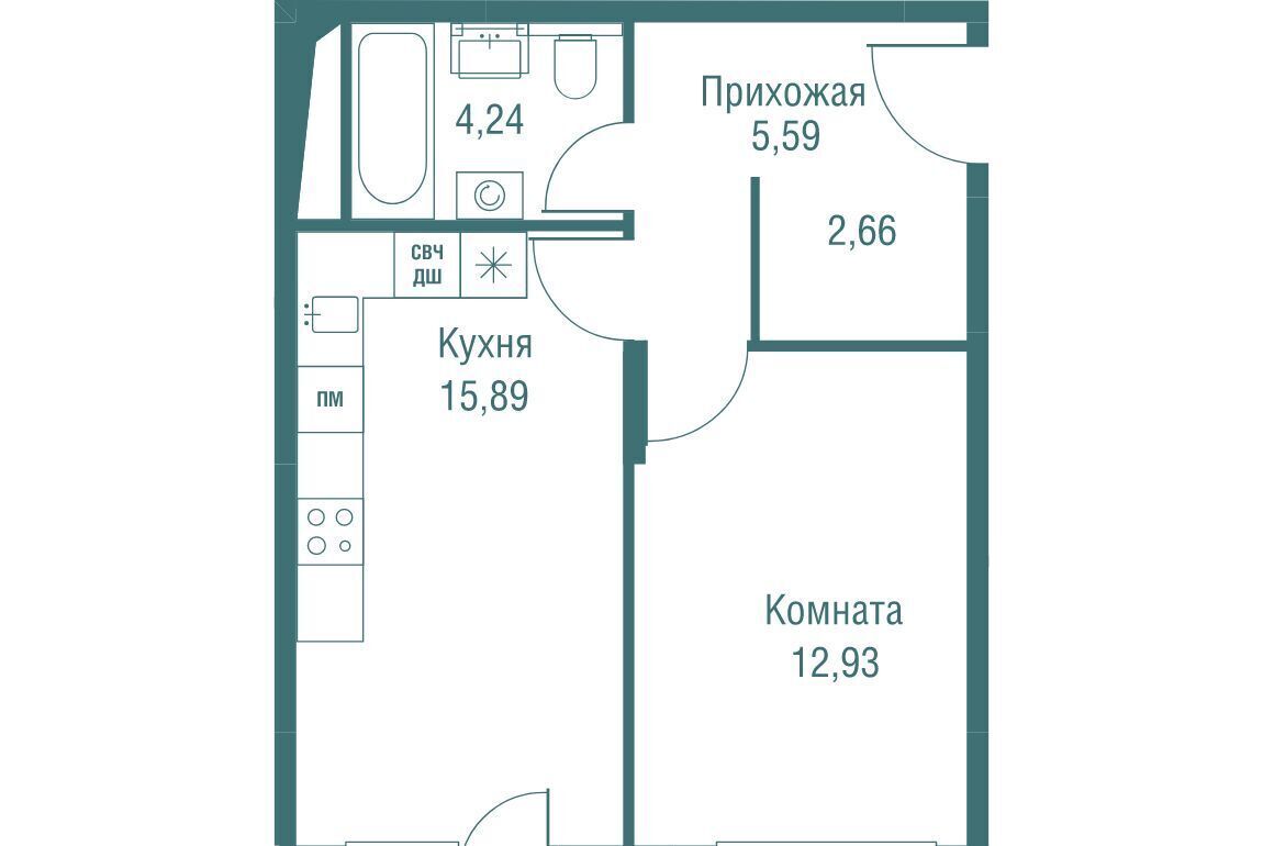 квартира г Одинцово ЖК «Одинбург» Одинцово фото 1