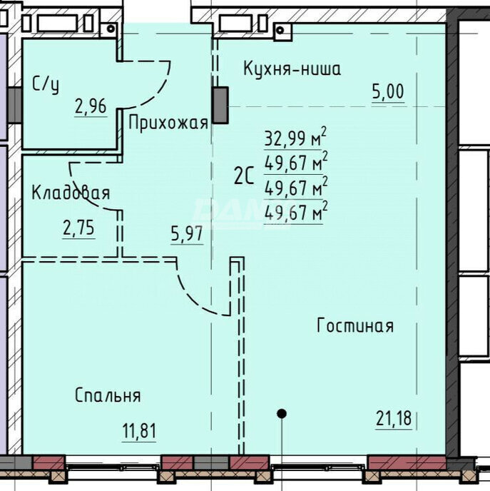 квартира г Челябинск р-н Центральный ул Труда 187 фото 1