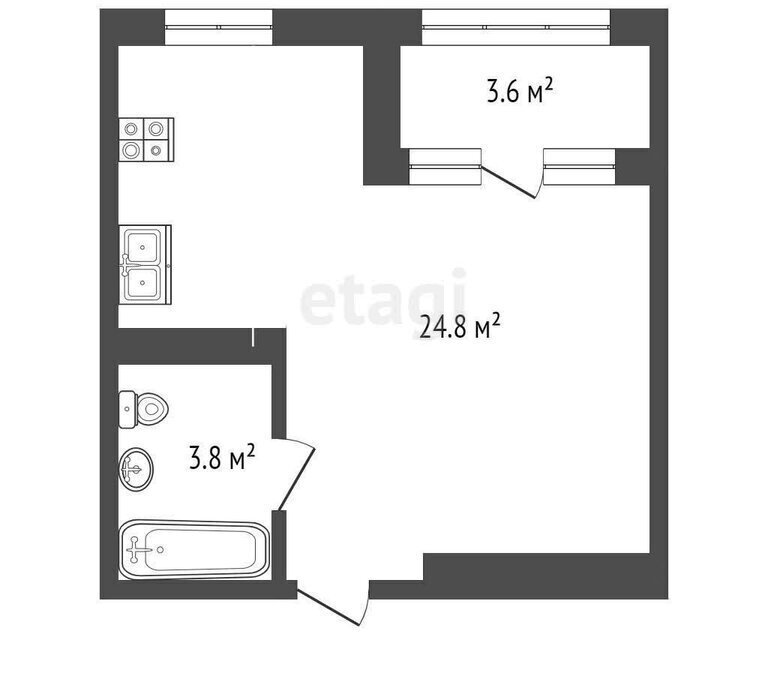 квартира г Сочи с Илларионовка р-н Адлерский ул Ленина 280а/2 Адлер фото 9