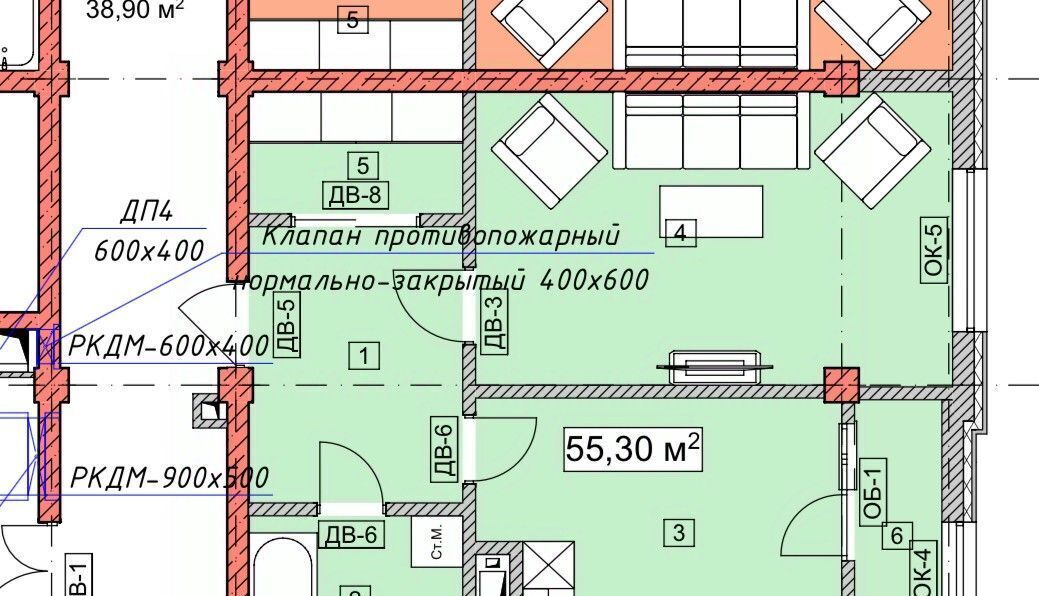 квартира г Грозный р-н Ленинский ул Батаевой 3г Ахматовский район фото 2