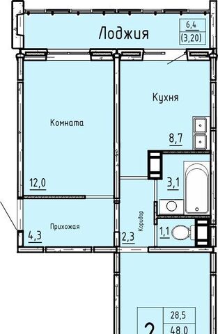 мкр 7-й ЖК «Акварели» п Заозерный жилрайон, 11 фото