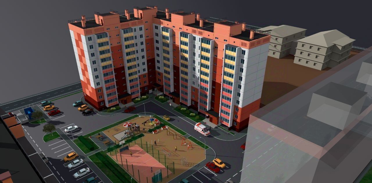квартира г Курган мкр 7-й ЖК «Акварели» п Заозерный жилрайон, 12 фото 3