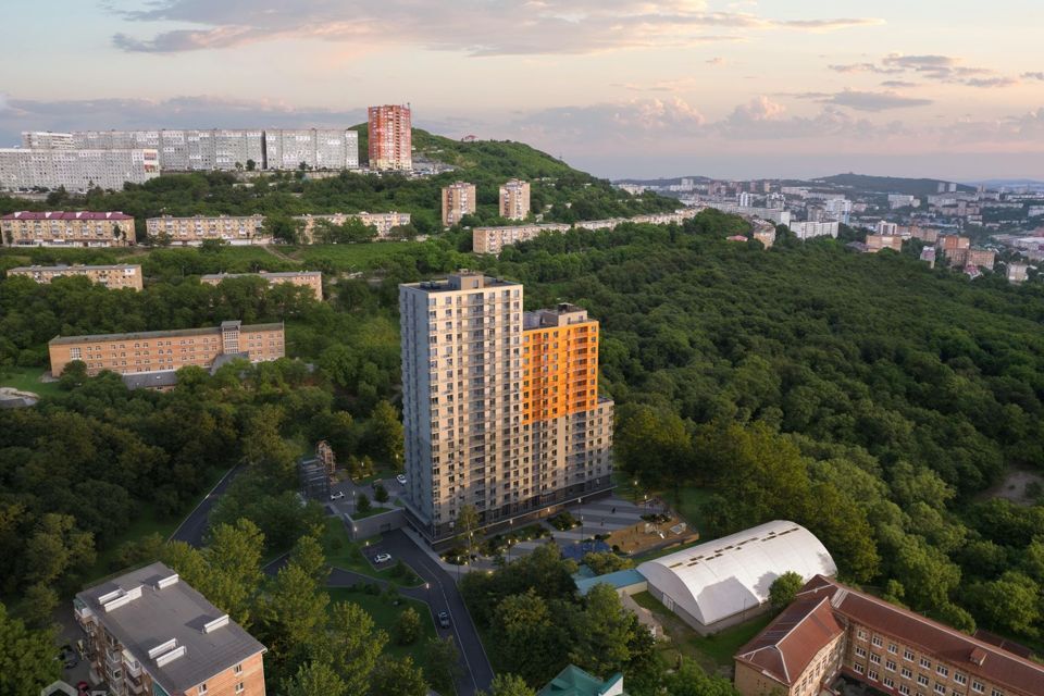 квартира г Владивосток р-н Ленинский Владивостокский городской округ, Лиса Парк, жилой комплекс фото 5