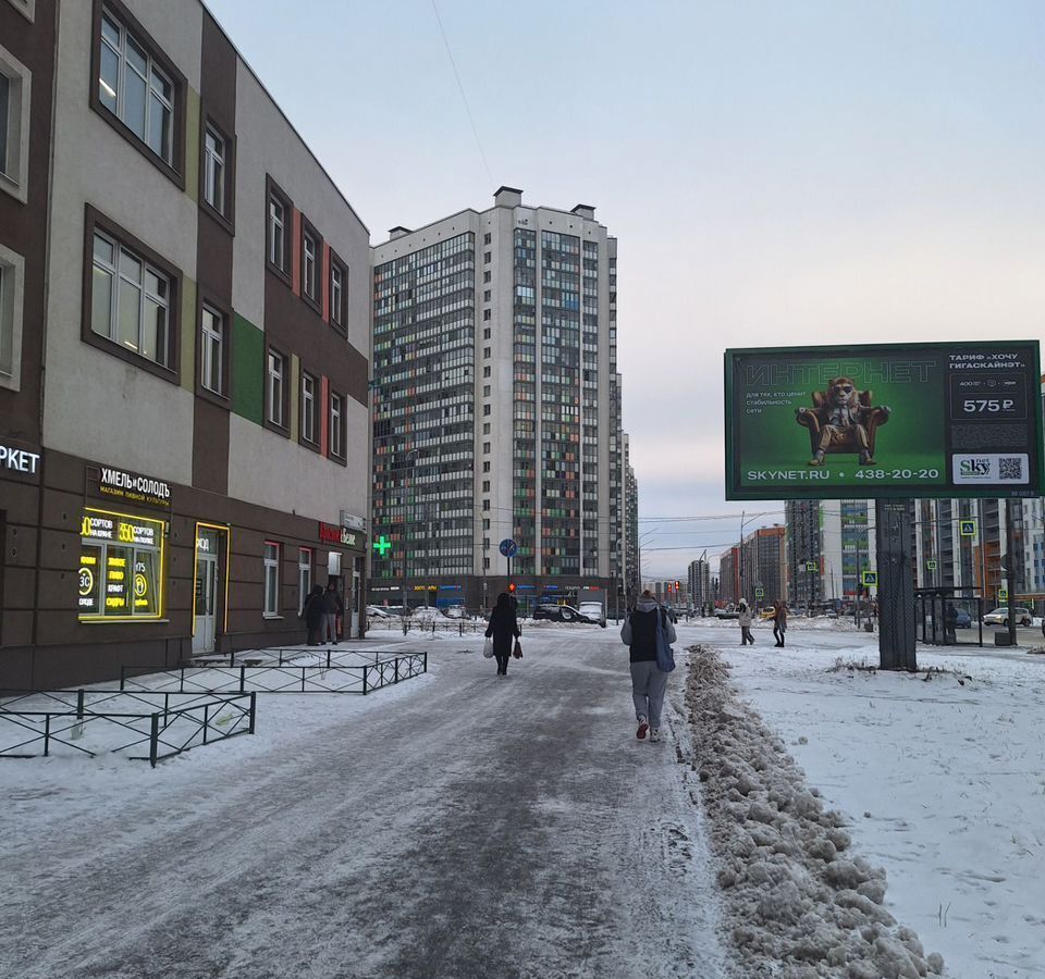 квартира р-н Всеволожский г Мурино ул Шувалова 13/10 Девяткино, Муринское городское поселение фото 21