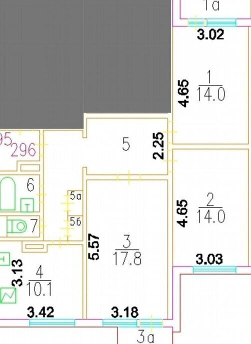 квартира г Москва метро Крылатское ул Крылатские Холмы 27к/3 муниципальный округ Крылатское фото 2