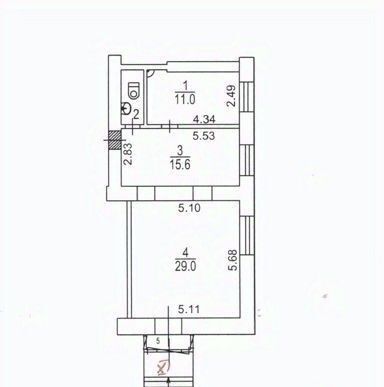 торговое помещение г Москва ул Кравченко 1с/1 Новаторская, 4к фото 4