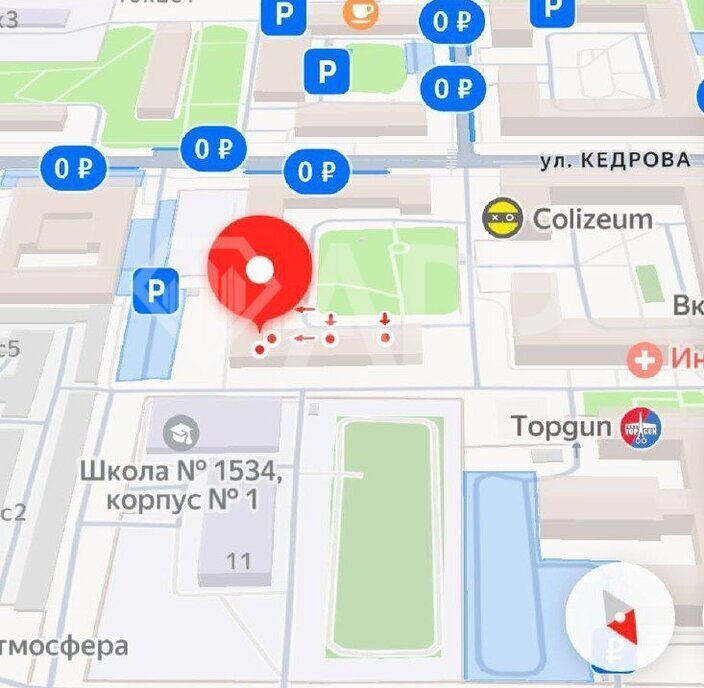 торговое помещение г Москва метро Академическая ул Кедрова 13к/1 фото 11