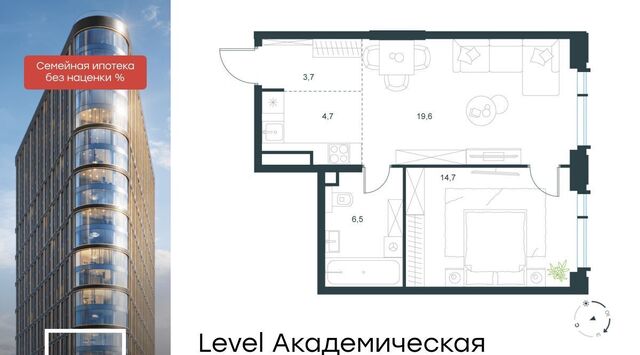 метро Академическая ул Профсоюзная 2/22 муниципальный округ Академический фото