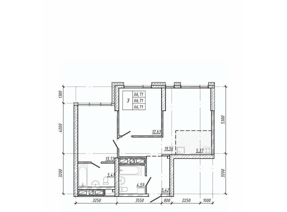 квартира г Владивосток р-н Советский пр-кт 100-летия Владивостока 105ас/15 фото 1