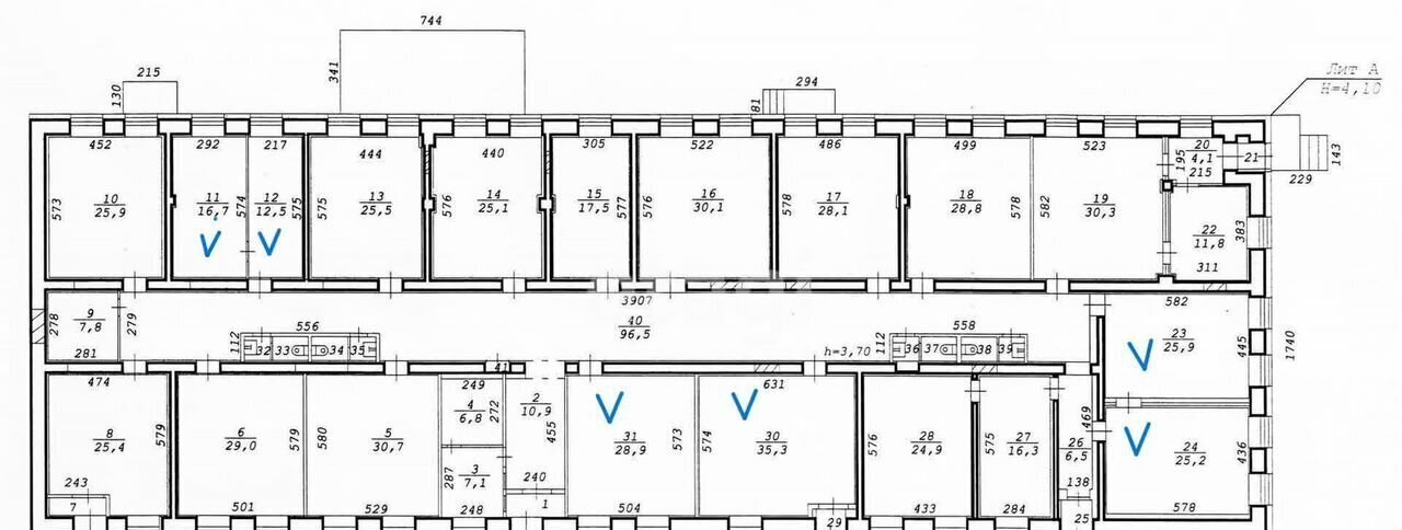 офис г Новосибирск р-н Советский ул Русская 41/1 мкр-н Шлюз фото 4