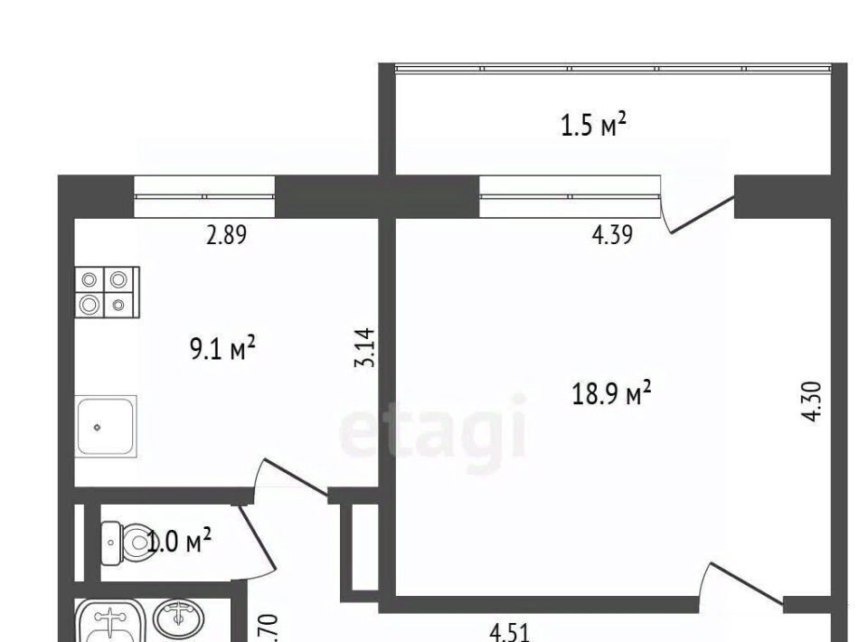 квартира г Чита р-н Центральный ул Новобульварная 90 фото 22