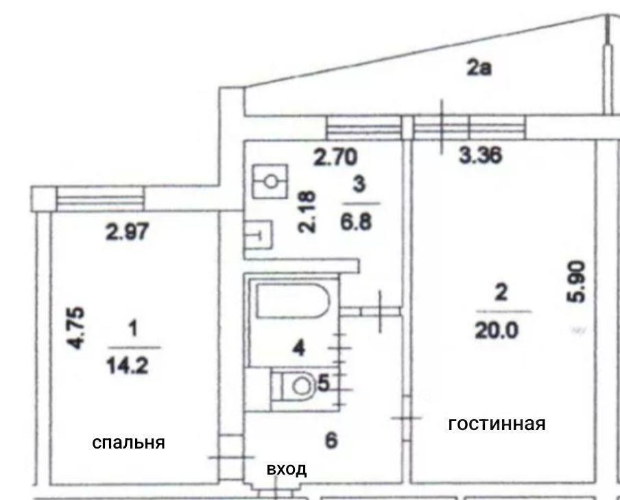 квартира г Москва ЮАО Бирюлево Восточное ул Михневская 11/1 Московская область фото 23